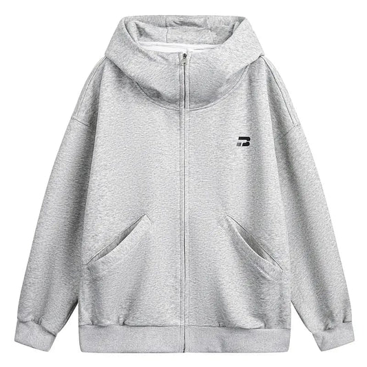 Retro Sports Embroidered Hoodie Men And Women