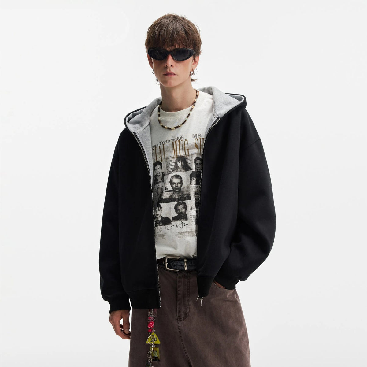 Men's And Women's Double zipper Jackets