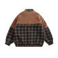 Retro Men's casual Jacket Baseball Uniform
