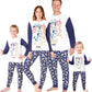 Family Christmas Matching Pajama Set – Merry Christmas Tree Print Red Plaid Holiday Sleepwear